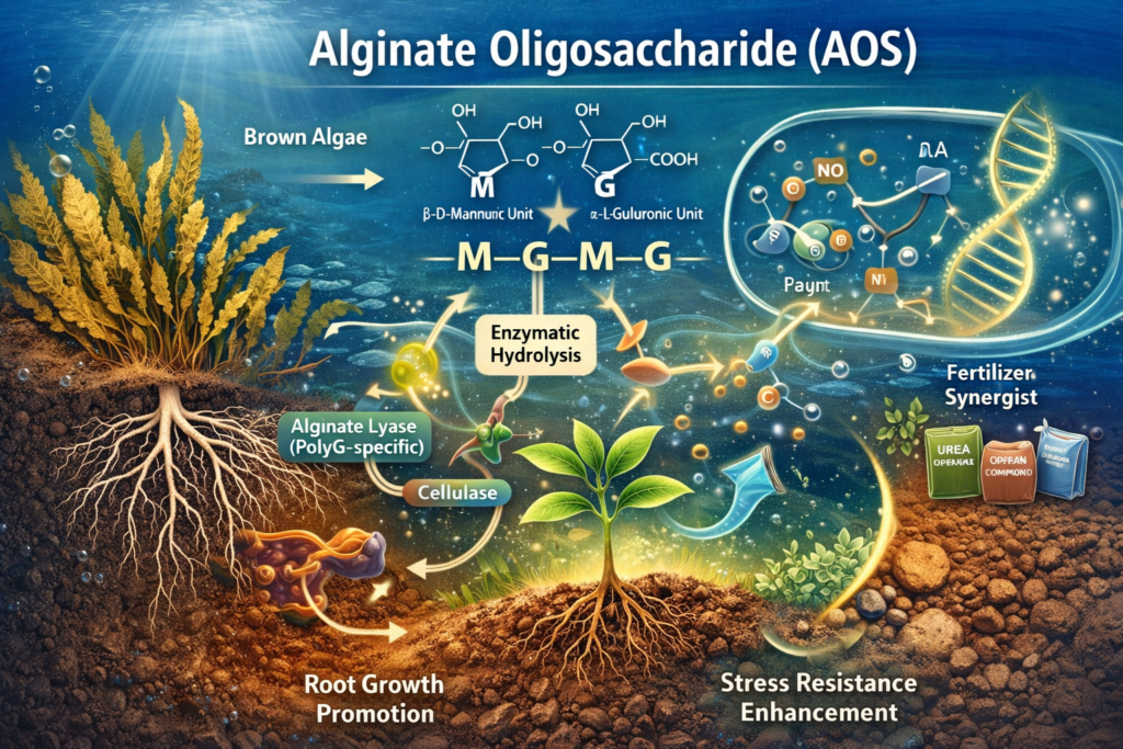 Alginate oligosaccharide (AOS)
