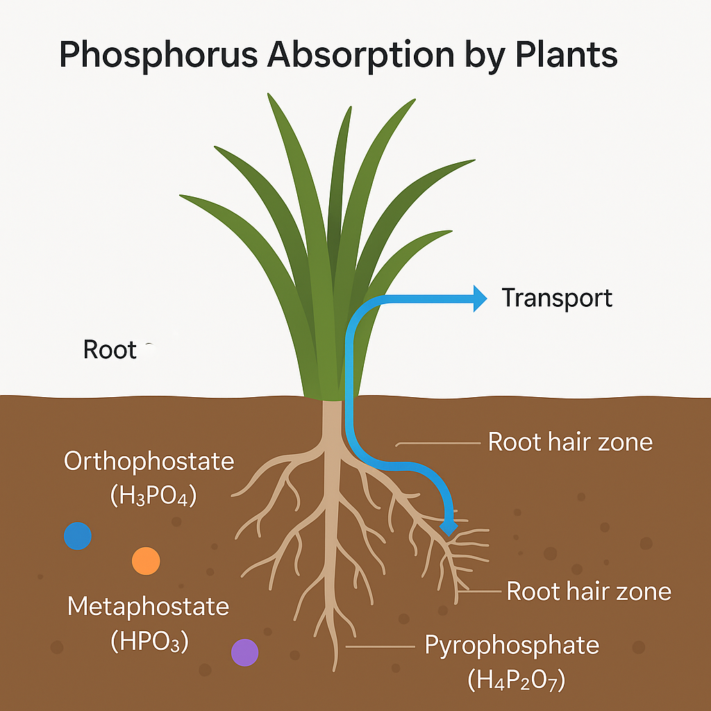 Phosphorus Absorption and Utilization in Crops