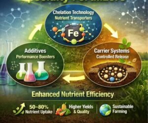 The Efficiency Code of Specialty Fertilizers,The Science Behind Additives, Chelation, and Carrier Technologies