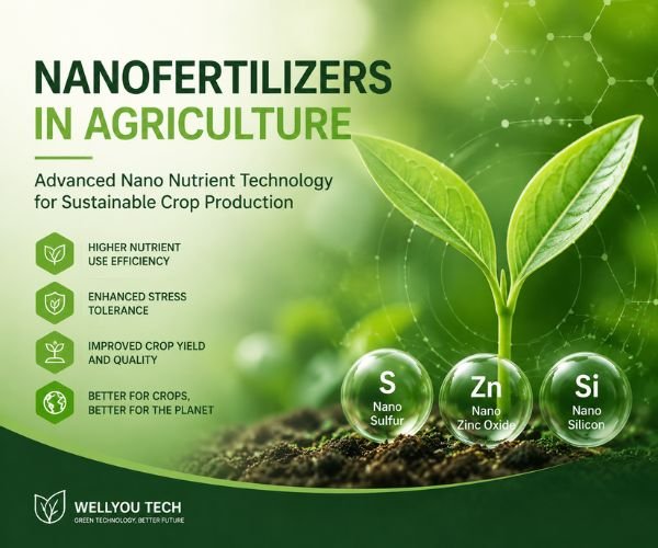 Nanofertilizers in Agriculture | Nano Sulfur, Nano Zinc & Nano Silicon Fertilizer Technology