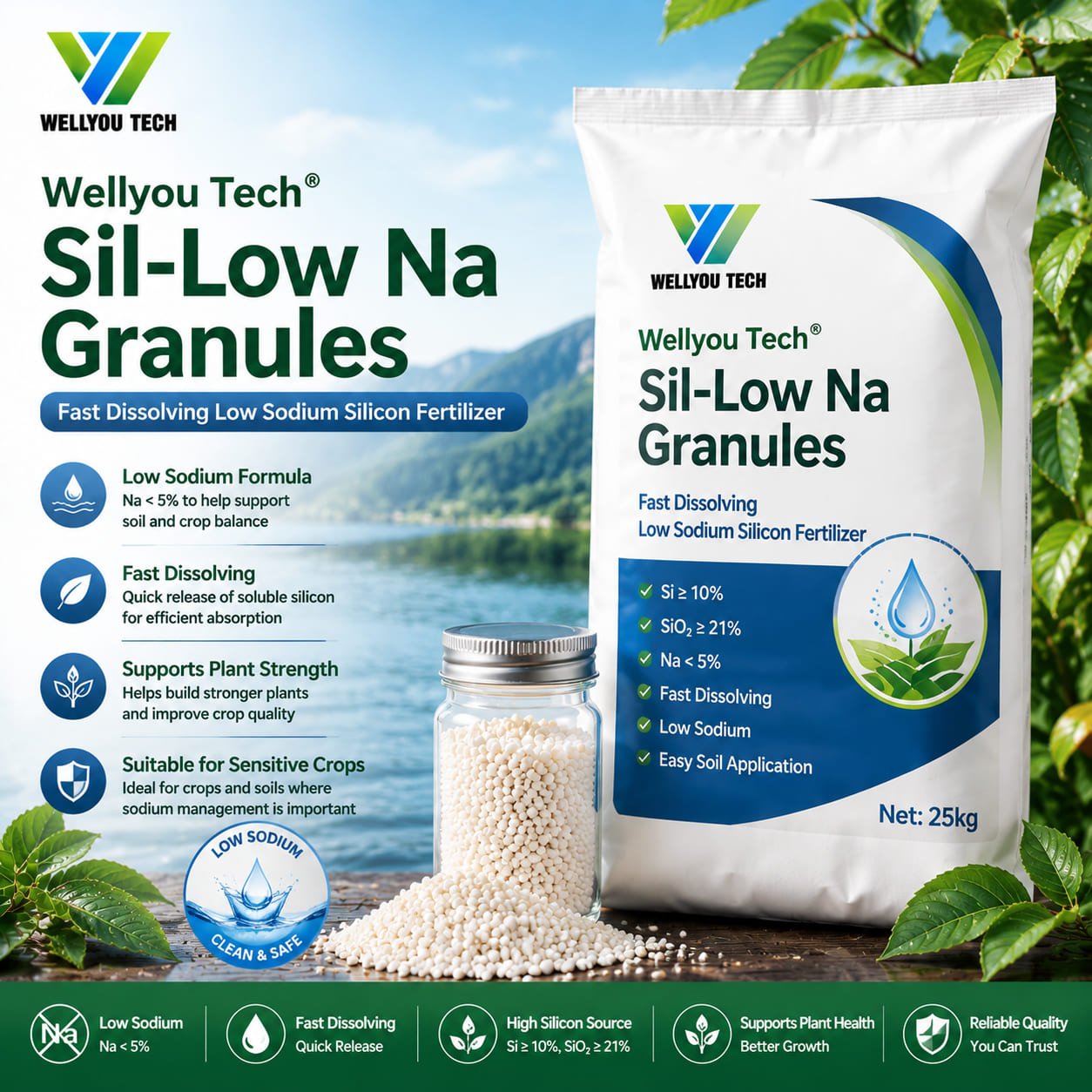 Sil-Low Na Granules Sil-Low Na Granules