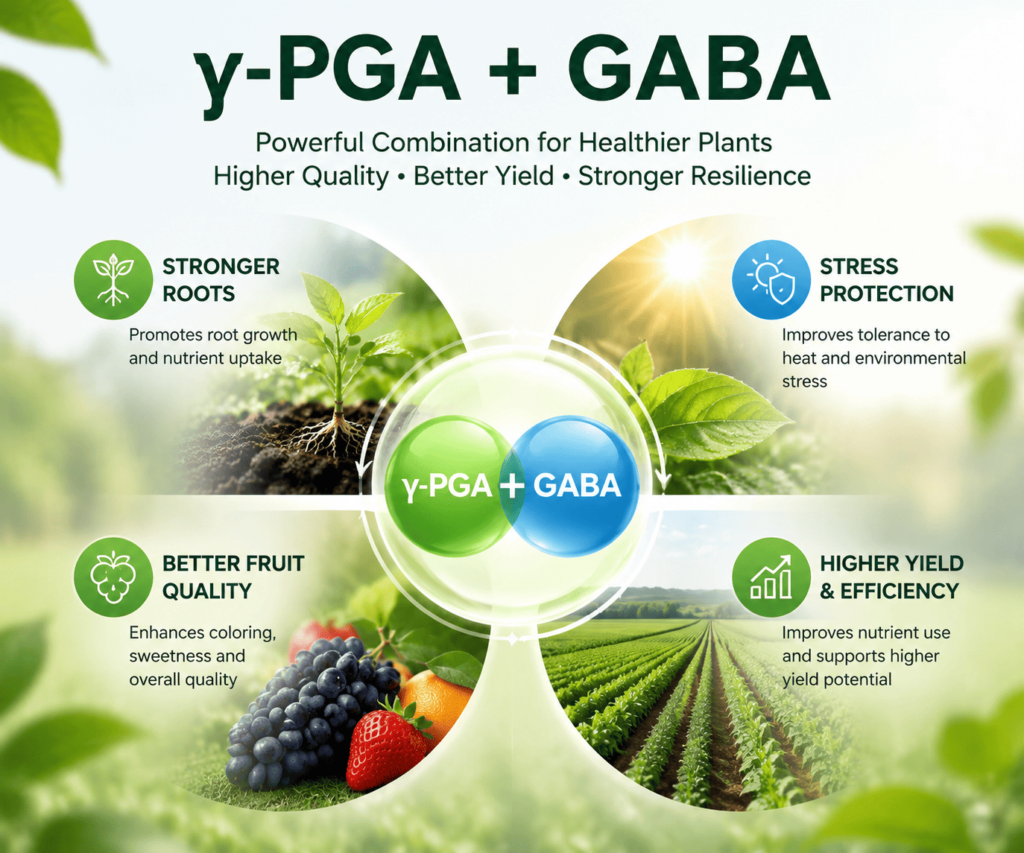 PGA + GABA: A Synergistic Biostimulant Solution for Crops