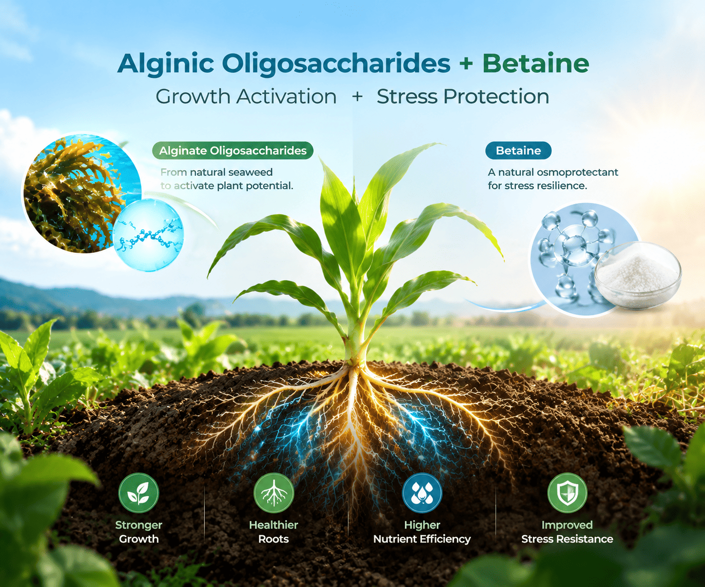 Seaweed Biostimulants for Better Growth and Stress Resistance